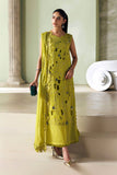 Soiree by Maria B Unstitched Embroidered Raw Silk 3 Piece Suit | D3 - Festive Collection