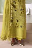 Soiree by Maria B Unstitched Embroidered Raw Silk 3 Piece Suit | D3 - Festive Collection