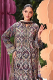 Maria.B M Prints - 3 Piece Unstitched Embroidered Jacquard Suit - MPT-3003-B
