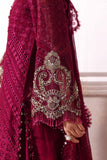 3 Piece Unstitched Embroidered Chiffon Suit | BD-3003 - MARIA.B