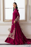3 Piece Unstitched Embroidered Chiffon Suit | BD-3003 - MARIA.B