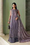 Soiree by Maria B Unstitched Embroidered Raw Silk 3 Piece Suit | D4 - Festive Collection
