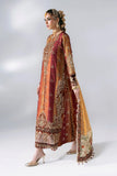 3 Piece Unstitched Embroidered Raw Silk Suit MARIA B MBROIDERED | D-4