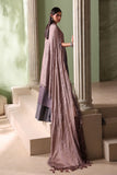 Soiree by Maria B Unstitched Embroidered Raw Silk 3 Piece Suit | D4 - Festive Collection