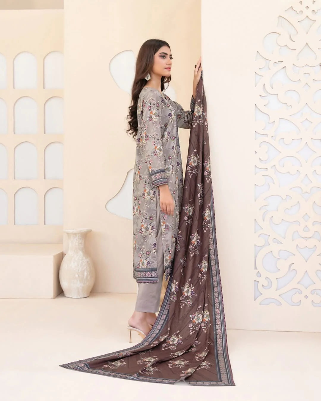 Rahab by Tawakkal – 3pcs Stitched Printed Staple [D-4399]