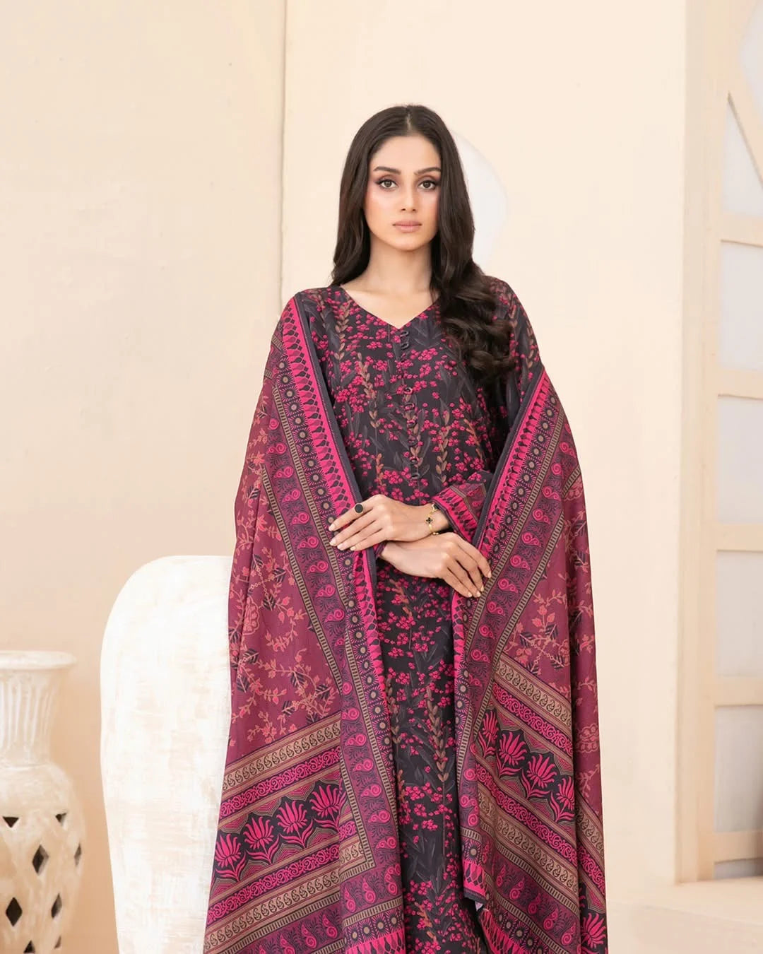 Rahab by Tawakkal – 3pcs Stitched Printed Staple [D-4400]