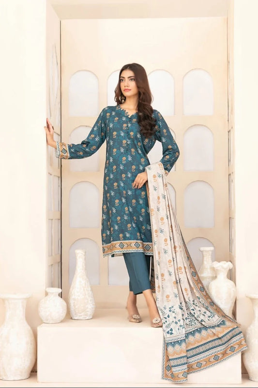 Rahab by Tawakkal – 3pcs Stitched Printed Staple [D-4401]
