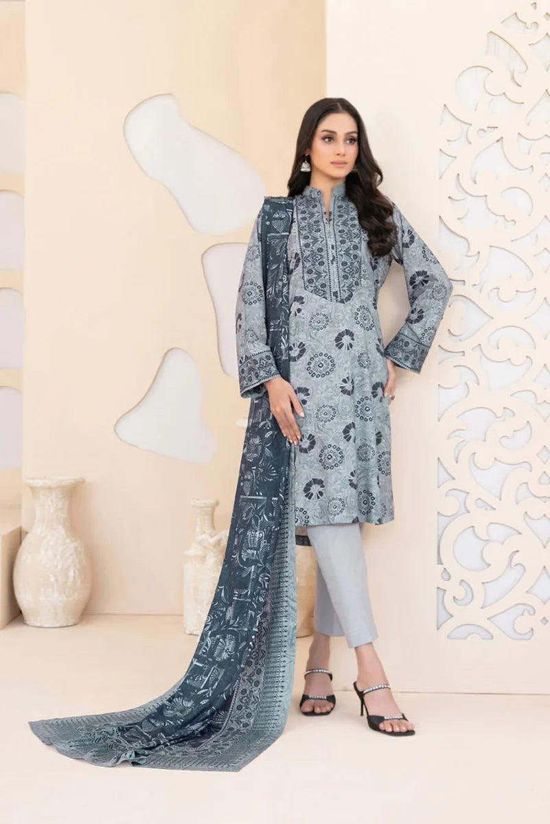 Rahab by Tawakkal – 3pcs Stitched Printed Staple [D-4402]