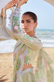 3 Piece Unstitched Embroidered Lawn Suit | EID LAWN-25-04 - MARIA.B