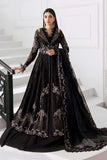 Maria B Mbroidered Wedding Edition (BD-3004) – Hand-Embellished Black Organza 3-Piece Suit