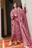 3 Piece Unstitched Embroidered Organza Suit - MARIA.B
