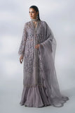 3 Piece Unstitched Embroidered Organza Suit MARIA B MBROIDERED | D-5