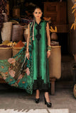 M Prints by Maria B Unstitched Embroidered Linen Suit - MPT-3105-A