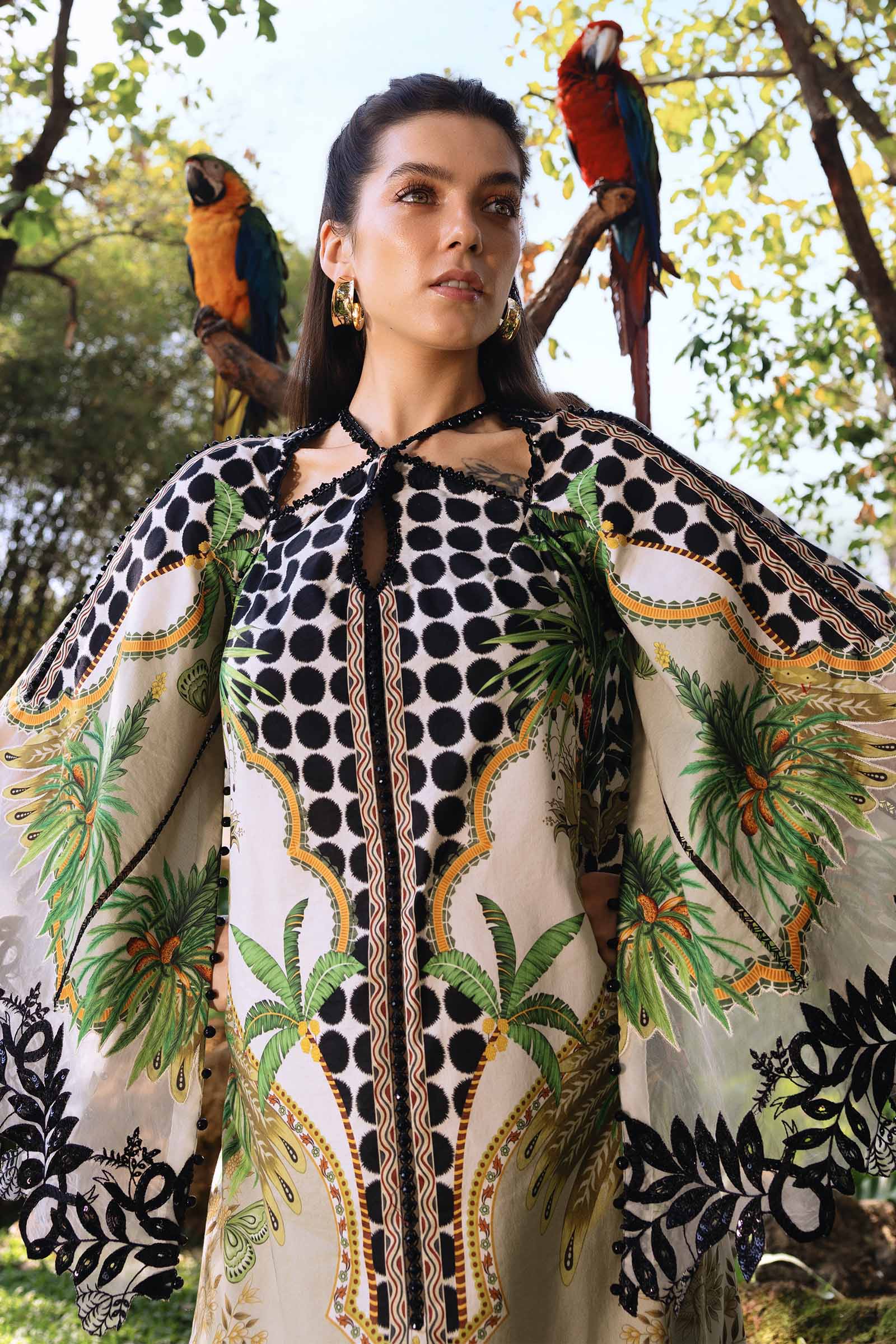 MPT-2905-A 3 Piece Unstitched Embroidered Lawn Suit - M.Prints Spring Summer 2026