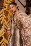 M Prints by Maria B Unstitched Embroidered Linen Suit - MPT-3105-B