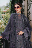 3 Piece Unstitched Embroidered Velvet Suit - MARIA.B