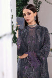3 Piece Unstitched Embroidered Velvet Suit - MARIA.B