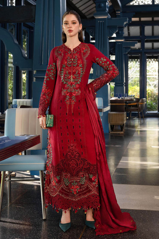 Maria.B Eid Luxury Embroidered Lawn Collection 2026 (D-05)