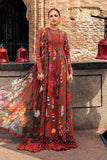 M Prints by Maria B Unstitched Embroidered Cambric Suit - MPT-3106-B