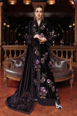 3 Piece Unstitched Embroidered Velvet Suit - MARIA.B