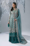 3 Piece Unstitched Embroidered Organza Suit MARIA B MBROIDERED | D-7