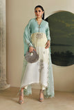 Soiree by Maria B Unstitched Embroidered Raw Silk 3 Piece Suit | D7 - Festive Collection