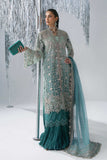 3 Piece Unstitched Embroidered Organza Suit MARIA B MBROIDERED | D-7