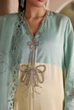 Soiree by Maria B Unstitched Embroidered Raw Silk 3 Piece Suit | D7 - Festive Collection