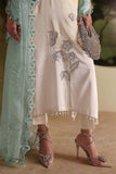 Soiree by Maria B Unstitched Embroidered Raw Silk 3 Piece Suit | D7 - Festive Collection