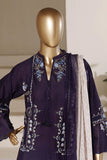 Eclair By Sada Bahar Stitched 3 Piece Emb Lawn Vol-02 Suit-D-792-BLUE