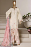 Eclair By Sada Bahar Stitched 3 Piece Emb Lawn Vol-02 Suit-D-797-CREAM