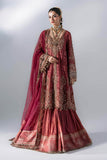 3 Piece Unstitched Embroidered Organza Suit MARIA B MBROIDERED | D-8