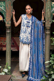 M Prints by Maria B Unstitched Embroidered Irish Linen Suit - MPT-3108-A