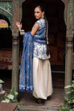 M Prints by Maria B Unstitched Embroidered Irish Linen Suit - MPT-3108-A