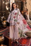 M Prints by Maria B Unstitched Embroidered Cambric Suit - MPT-3109-A
