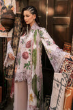 M Prints by Maria B Unstitched Embroidered Cambric Suit - MPT-3109-A