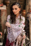 M Prints by Maria B Unstitched Embroidered Cambric Suit - MPT-3109-A
