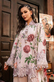 M Prints by Maria B Unstitched Embroidered Cambric Suit - MPT-3109-A