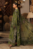 M Prints by Maria B Unstitched Embroidered Cambric 3 Piece Suit - MPT-3109-B
