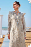 3 Piece Unstitched Embroidered Organza Suit | EID LAWN-25-09 - MARIA.B