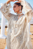 3 Piece Unstitched Embroidered Organza Suit | EID LAWN-25-09 - MARIA.B
