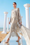 3 Piece Unstitched Embroidered Organza Suit | EID LAWN-25-09 - MARIA.B
