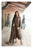 3 Piece Unstitched Embroidered Palachi Suit | DL-1201 | Maria B