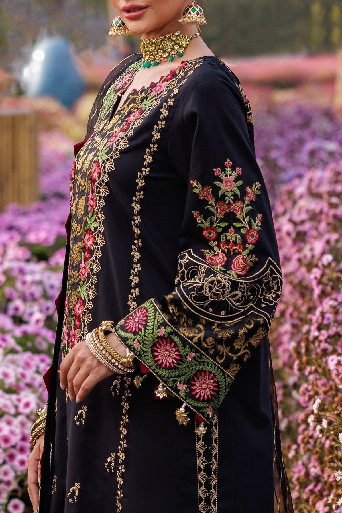 Charizma Zouq Eid Edit CZ5-03 – Premium Embroidered Lawn 3 Piece Unstitched Suit