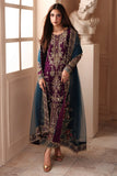 Charizma Dastan-e-Jashan Luxury Chiffon Unstitched 3Pc Suit DJW6-01