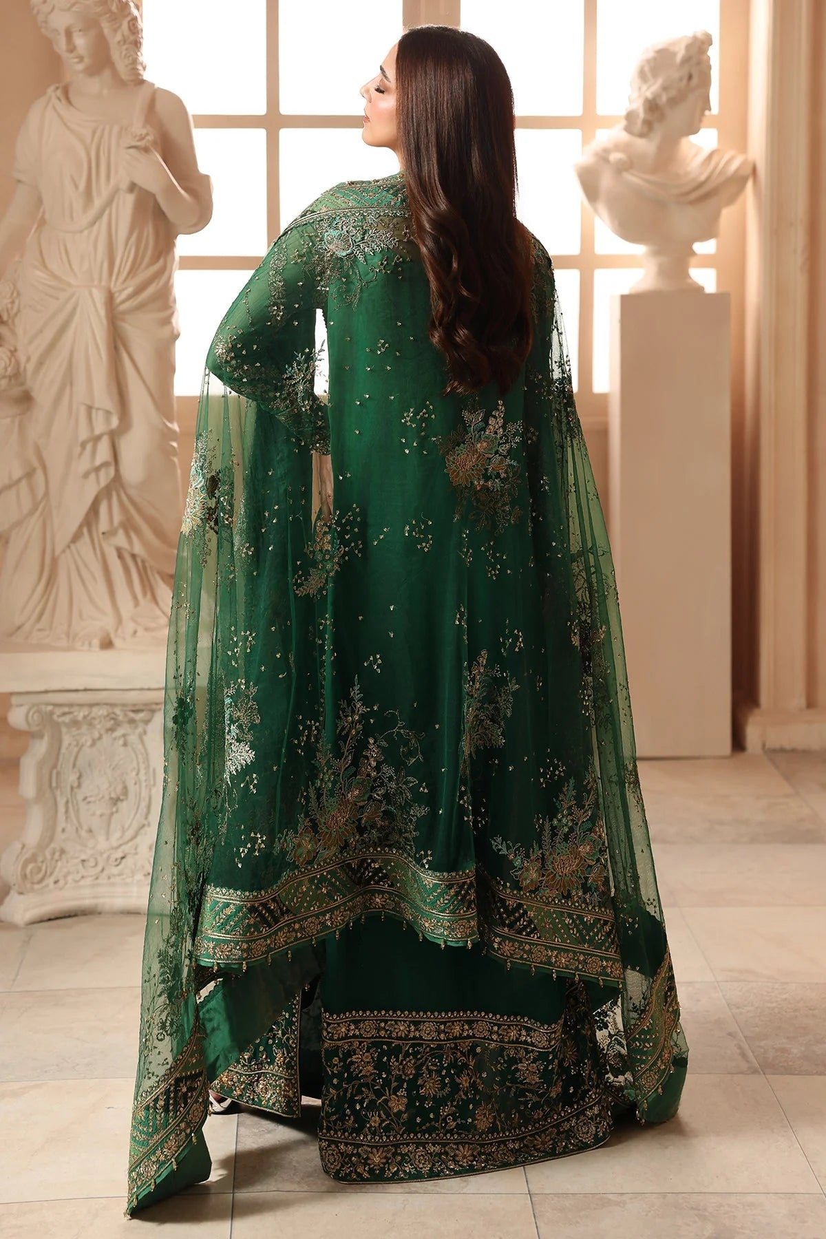 Charizma Dastan-e-Jashan Luxury Chiffon Unstitched 3Pc Suit DJW6-03