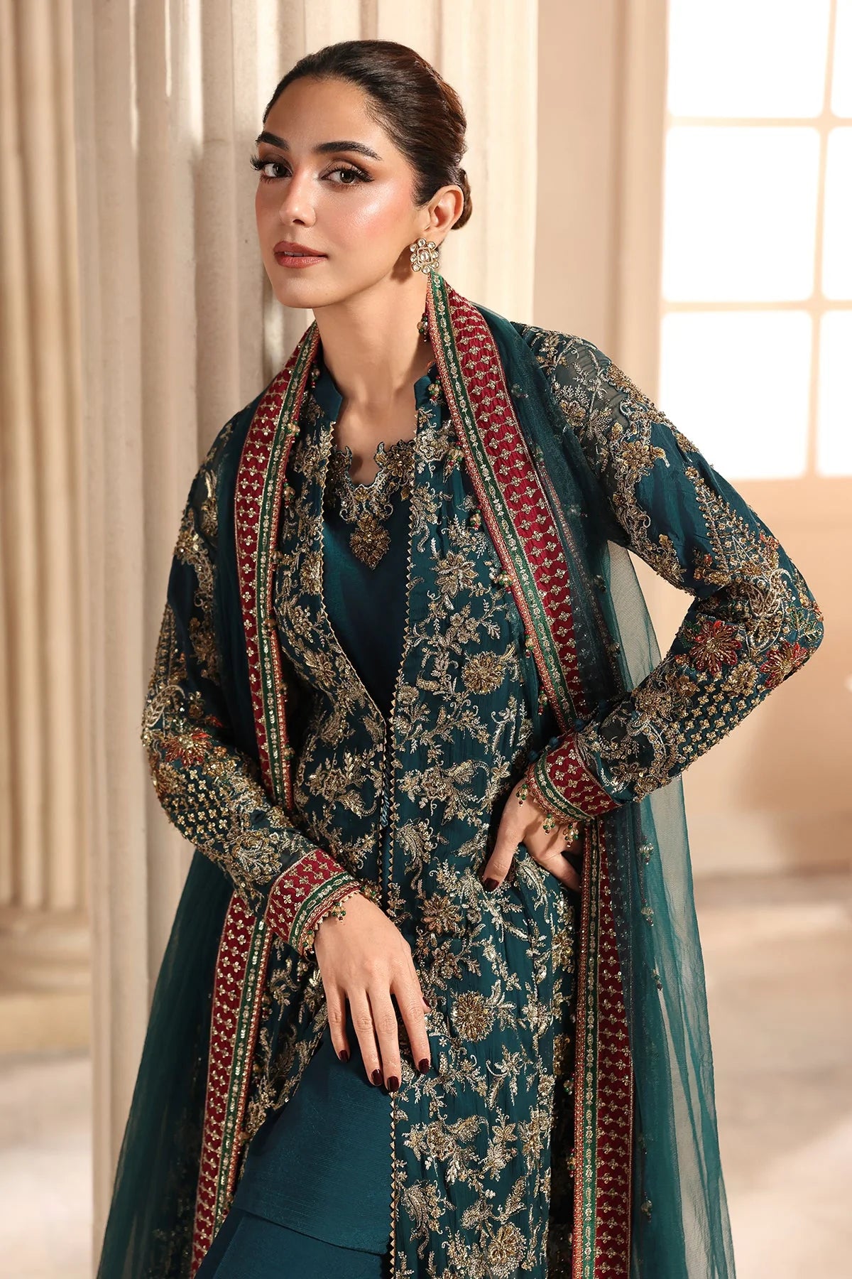 Charizma Dastan-e-Jashan Luxury Chiffon Unstitched 3Pc Suit DJW6-05
