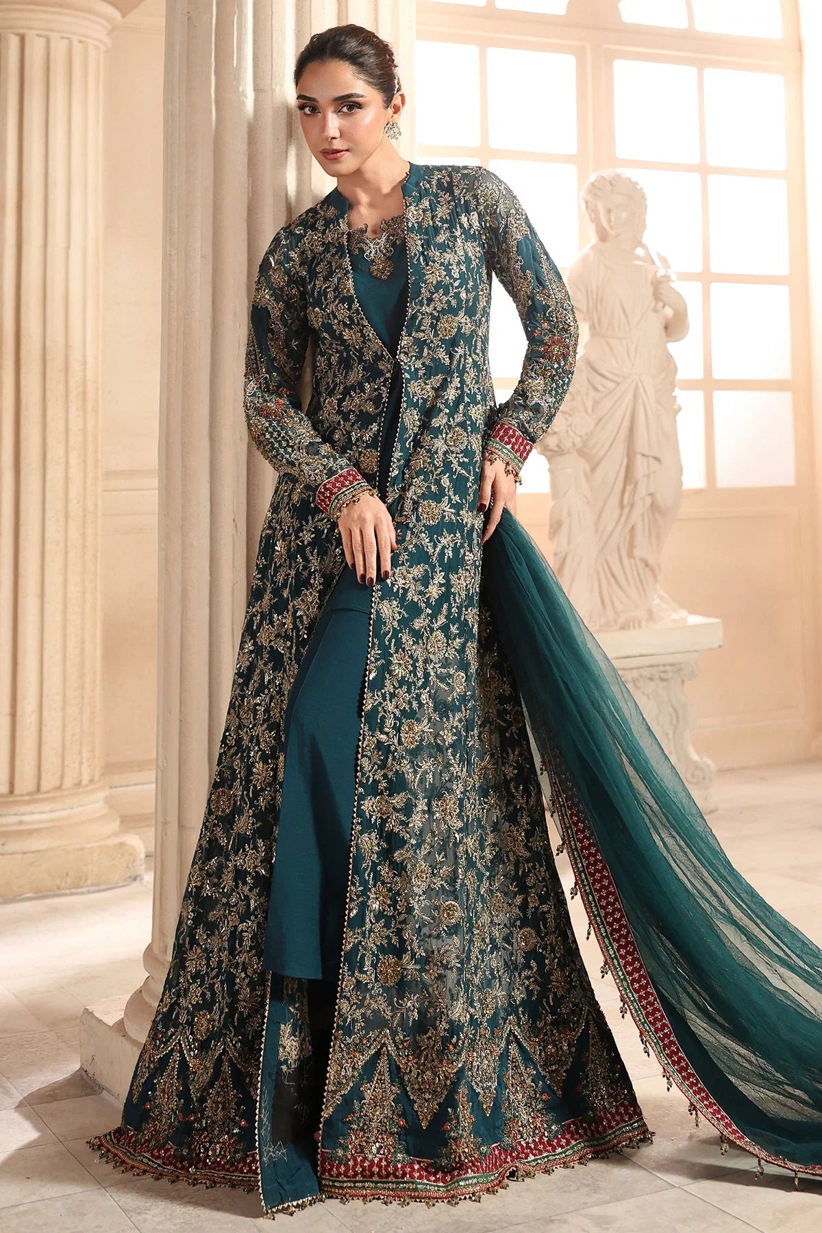 Charizma Dastan-e-Jashan Luxury Chiffon Unstitched 3Pc Suit DJW6-05