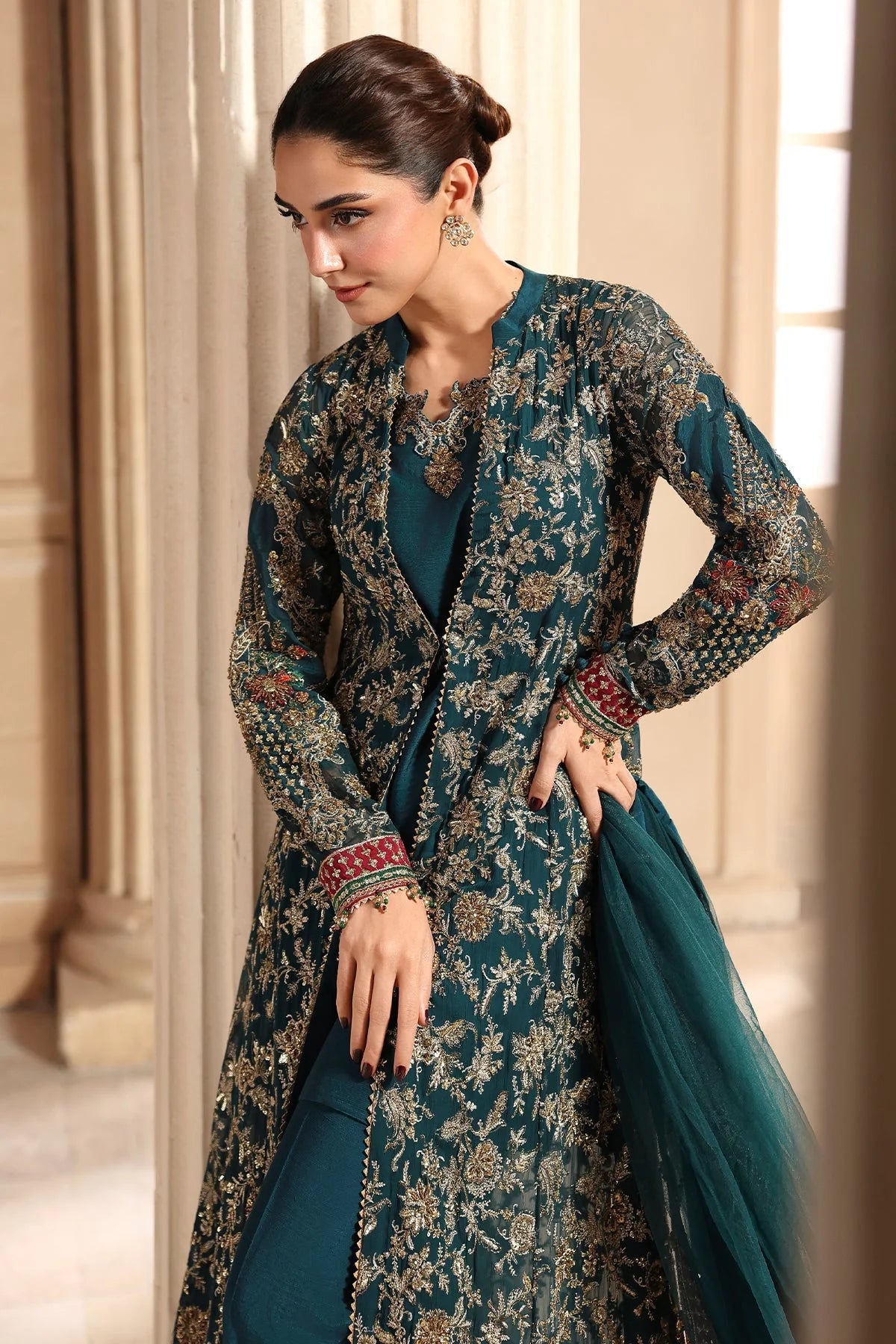 Charizma Dastan-e-Jashan Luxury Chiffon Unstitched 3Pc Suit DJW6-05