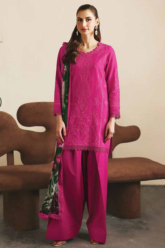 Daria by Riaz Arts DL-06 – Embroidered Lawn 3 Piece Unstitched Suit